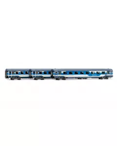 Rivarossi 4407 Set 3 carrozze Intercity Giorno Trenitalia