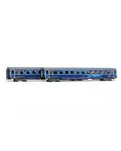 Rivarossi 4408 Set 2 carrozze Intercity Notte Trenitalia