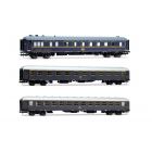 Rivarossi 4360 Set carrozze rapido 904-905 con carrozza Ristorante Ciwl