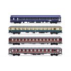 Rivarossi 4374 Set 4 carrozze "Italien-Holland Express" FS, DB, NS