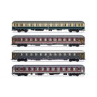 Rivarossi 4375 Set 4 carrozze "Italien-Holland Express" FS, DB, NS