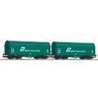 Piko 58256 Set carri telonati Mercitalia Rail